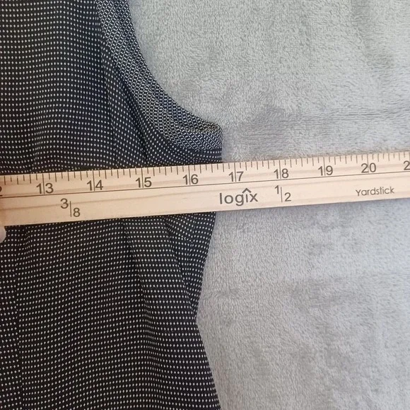 Liz Claiborne Sz 8 Suit Blazer Dress Knee Length Shift Academia Career Wear Gray - Picture 8 of 11